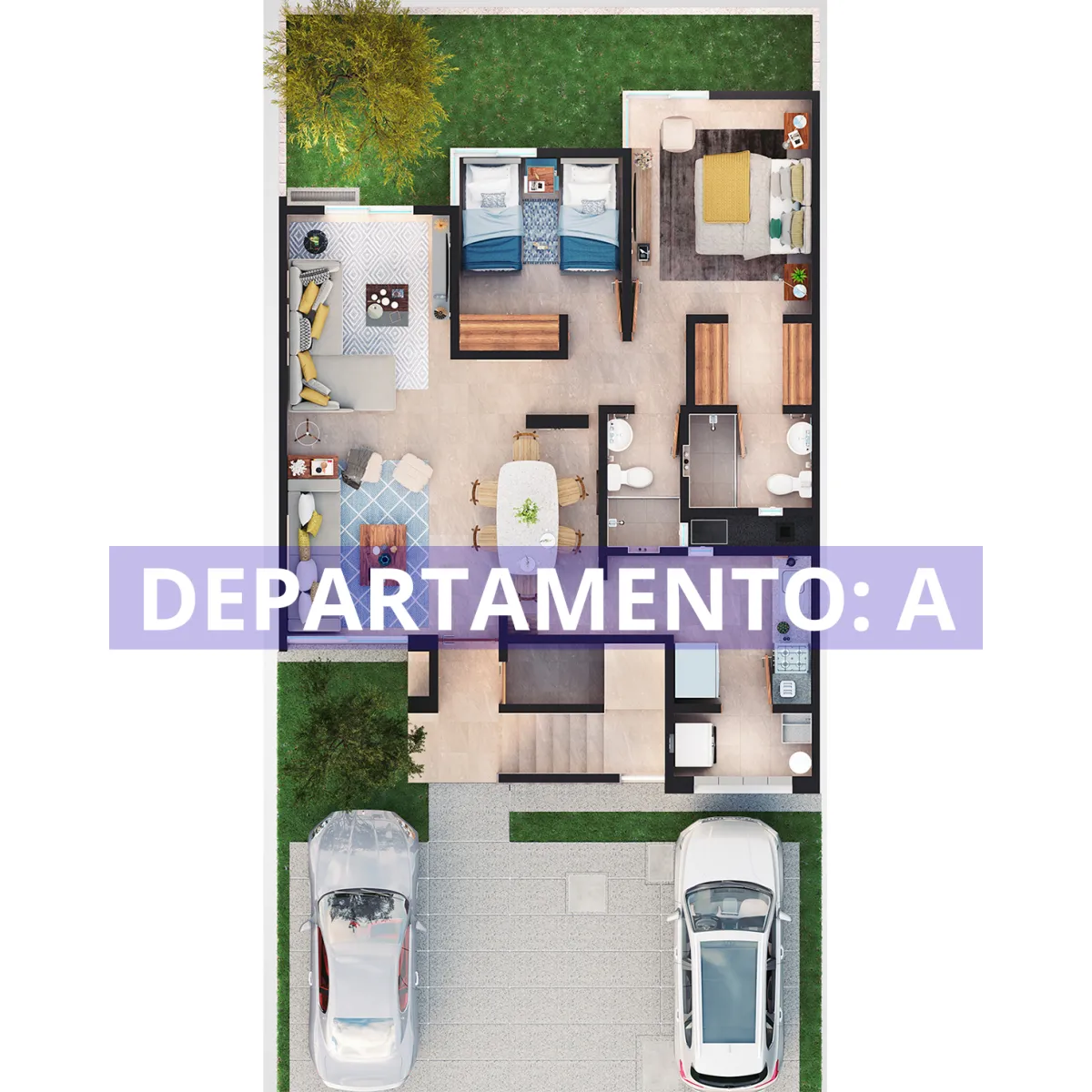 Departamento en Venta - Kenza Sonterra, Querétaro